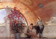 Alma-Tadema, Sir Lawrence Unconscious Rivals, USA oil painting artist